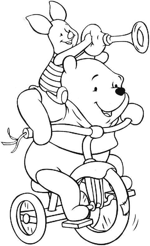 หมีพูปั่นจักรยาน