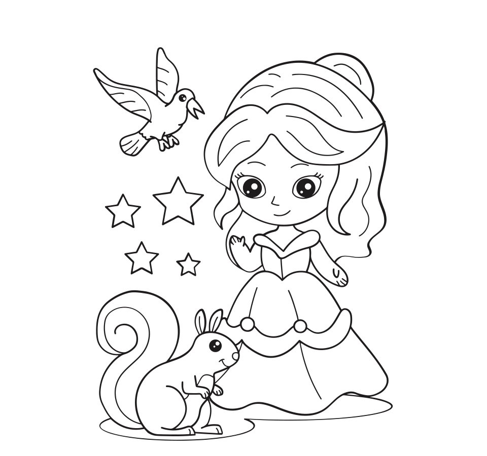 เจ้าหญิงกับกระรอกน้อย