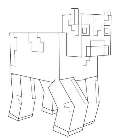 minecraft-cow-coloring-page