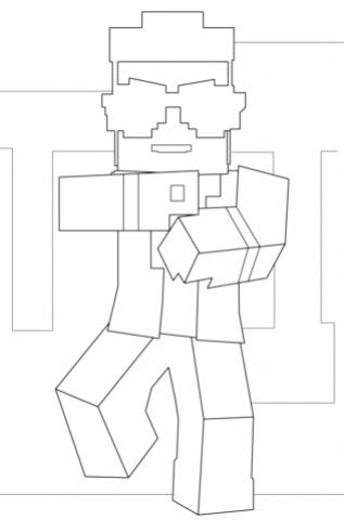 minecraft-gangnam-style-coloring-page