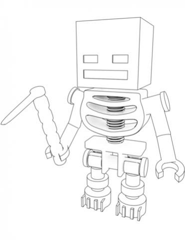 minecraft-skeleton-coloring-page