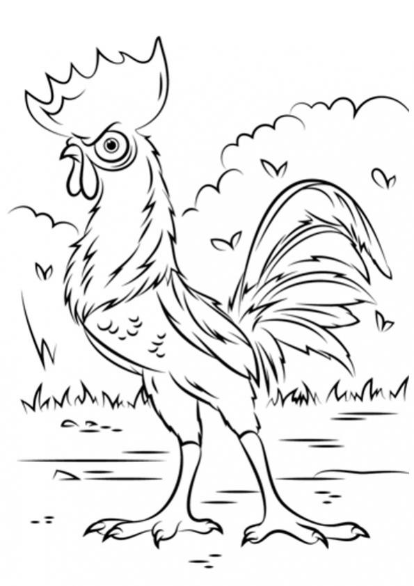 heihei rooster from moana