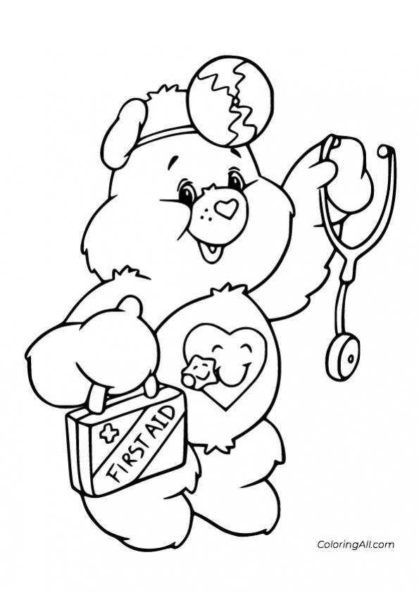 Take-Care-Bear-Holds-a-Stethoscope