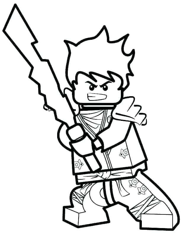 Ninjago Jay Coloring Pages