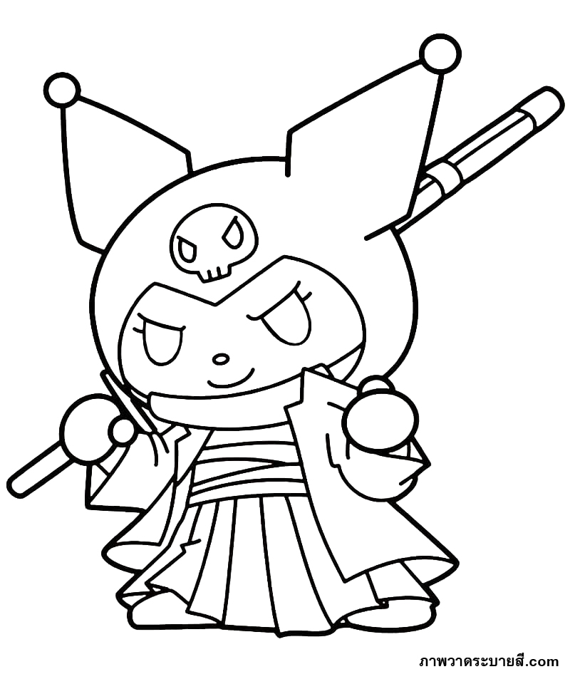 Kuromi Samurai Warrior Style