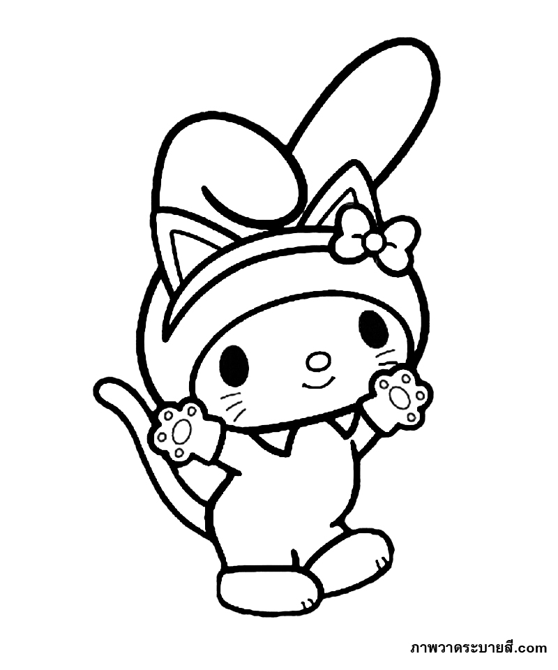 My Melody in Adorable Cat Costume